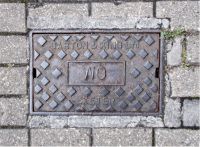 Cover, WO Wash Out Diamond Pattern LYME REGIS